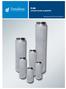P-GS STEAM FILTER ELEMENTS. Compressed Air & Process Filtration