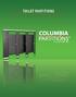 COLUMBIA PARTITIONS. Columbia, SC. introduced its line of Washroom Accessories and Hand Dryers introducing the