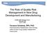 The Role of Quality Risk Management in New Drug Development and Manufacturing