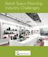 Retail Space Planning- Industry Challenges