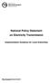 National Policy Statement on Electricity Transmission. Implementation Guidance for Local Authorities