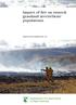 Impact of fire on tussock grassland invertebrate populations. Science for Conservation 291