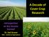A Decade of Cover Crop Research