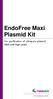EndoFree Maxi Plasmid Kit