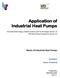 Application of Industrial Heat Pumps