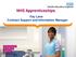 NHS Apprenticeships. Fay Lane Contract Support and Information Manager