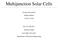Multijunction Solar Cells