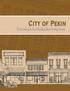 Section 1 City of Pekin, Illinois. City of Pekin Downtown Revitalization Programs 01