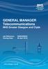 GENERAL MANAGER Telecommunications NHS Greater Glasgow and Clyde