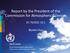 Report by the President of the Commission for Atmospheric Sciences