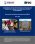 ASSESSMENT ON THE EFFECTIVENESS OF TECHNOLOGY TRANSFERS THROUGH THE USAID-AIMS PROJECT IN MOZAMBIQUE