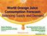 World Orange Juice Consumption Forecast: Balancing Supply and Demand