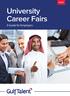 GUIDE. University Career Fairs A Guide for Employers