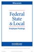 Wisconsin. Federal State. Employee Postings