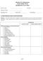 Huntley Fire Department Aerial Ladder Driver Qualification Score Sheet