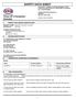SAFETY DATA SHEET. Times UP 2 Permethrin Granules. Effective Date: 05/29/ PRODUCT AND COMPANY IDENTIFICATION: