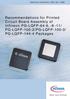 Recommendations for Printed Circuit Board Assembly of Infineon PG-LQFP-64-6, -8-11/ PG-LQFP-100-2/PG-LQFP-100-3/ PG-LQFP Packages