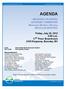 AGENDA. REGIONAL PLANNING ADVISORY COMMITTEE Municipal Members Meeting REGULAR MEETING