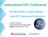 International EPC Conference
