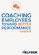 Introduction 1. Bad Apple Group Activity 2. Why do we Avoid Providing Coaching and Feedback to Employees?