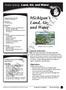 For Preview Only. Michigan s Land, Air, and Water. Poster Activity Land, Air, and Water