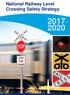 National Railway Level Crossing Safety Strategy