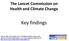 The Lancet Commission on Health and Climate Change