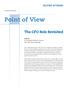 Point of View. The CFO Role Revisited. Financial Services. Authors Dr. Christian Pedersen, Partner Tom Ivell, Senior Manager