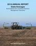 2016 ANNUAL REPORT State Averages North Dakota Farm and Ranch Business Management Education