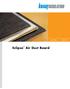 Eclipse TM Air Duct Board. Knauf Data Sheet AH-DS