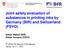 Joint safety evaluation of substances in printing inks by Germany (BfR) and Switzerland (FSVO)