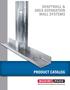SHAFTWALL & AREA SEPARATION WALL SYSTEMS PRODUCT CATALOG
