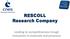 RESCOLL Research Company. Leading to competitiveness trough innovation in materials and processes