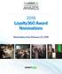 2018 Loyalty360 Award Nominations