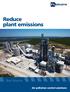 Reduce plant emissions