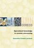 CERECO. Specialized knowledge in ceramic processing. Innovative Ceramic products