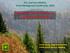 Post-Wildfire Forest Management: Soils and Soil Productivity