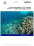 Enhancing the Resilience of Coral Reefs and Assessing Vulnerability of Ecological and Social Communities to Climate Change