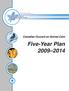 Canadian Council on Animal Care. Five-Year Plan