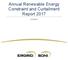 Annual Renewable Energy Constraint and Curtailment Report 2017