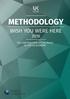 METHODOLOGY WISH YOU WERE HERE 2016 THE CONTRIBUTION OF LIVE MUSIC TO THE UK ECONOMY