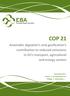 COP 21. Anaerobic digestion s and gasification s contribution to reduced emissions in EU s transport, agricultural and energy sectors