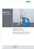 ABEL HM. Hydraulic Piston Diaphragm Pumps Reliable under high pressure and increased flow rates