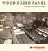 WOOD BASED PANEL INDUSTRY SOLUTIONS