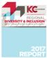 REGIONAL DIVERSITY & INCLUSION BEST PRACTICES SURVEY FOR KC 2017 REPORT
