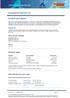 Approved. Property Test/Standard Description. matt (0-35) Flash point ISO 3679 Method F (32 C) calculated VOC-US/Hong Kong