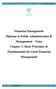 Financial Management Diploma in Public Administration & Management Notes Chapter 1: Basic Principles & Fundamentals for Good Financial Management