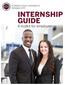 INTERNSHIP GUIDE. A toolkit for employers