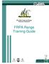 FRPA Range Training Guide