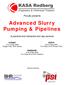 Advanced Slurry Pumping & Pipelines